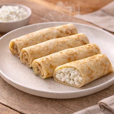 Блинчики  с творогом - 58,99 (100гр)