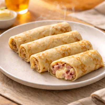 Блинчики ветчина/сыр  -  65,99 (100гр)