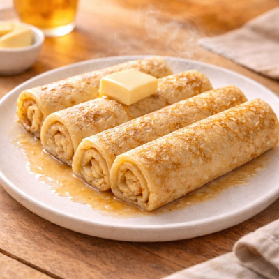 Блинчики дрожжевые. на сливочном масле  -  42,99  (100гр)